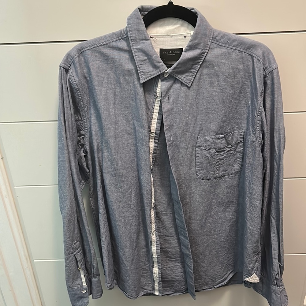 Rag & Bone Button Up - Denim